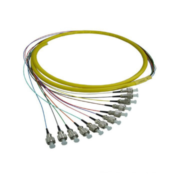 Cuerda de remiendo de la cuerda de rosca de la fibra del fc, cable de remiendo de la fibra / paquete del cable 12 base 24 base